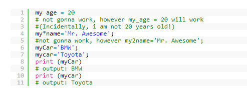 How To Assign a Value to a Variable in Python - Free Source code ...