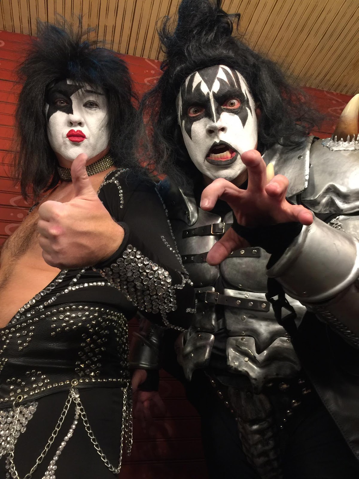 KISS COSTUMES & BOOTS halloween customers...KISS ARMY KNOWSWE ARE