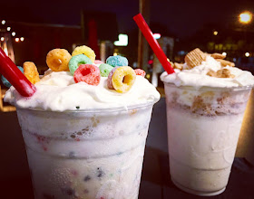 The Jr. Special and CT Crunch Boozy Milkshakes. Yum.