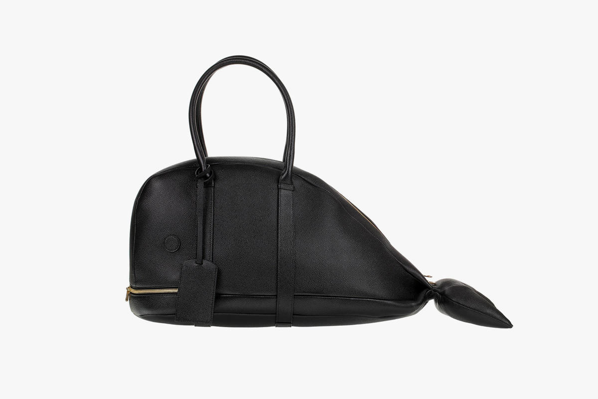 Fusion Of Effects: Object of Desire: Thom Browne Whale Bag