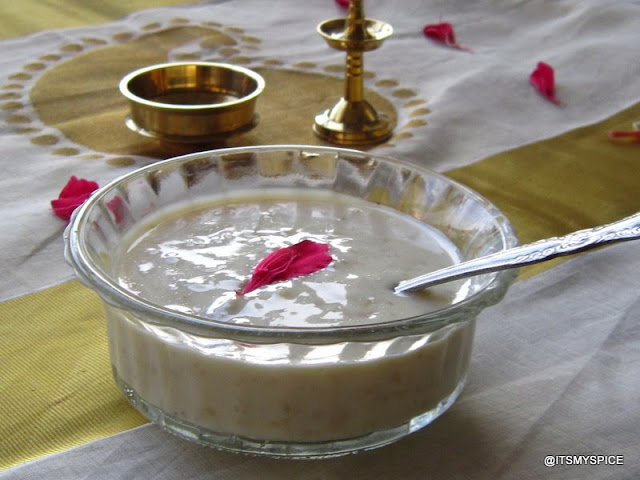 simple payasam made with oats