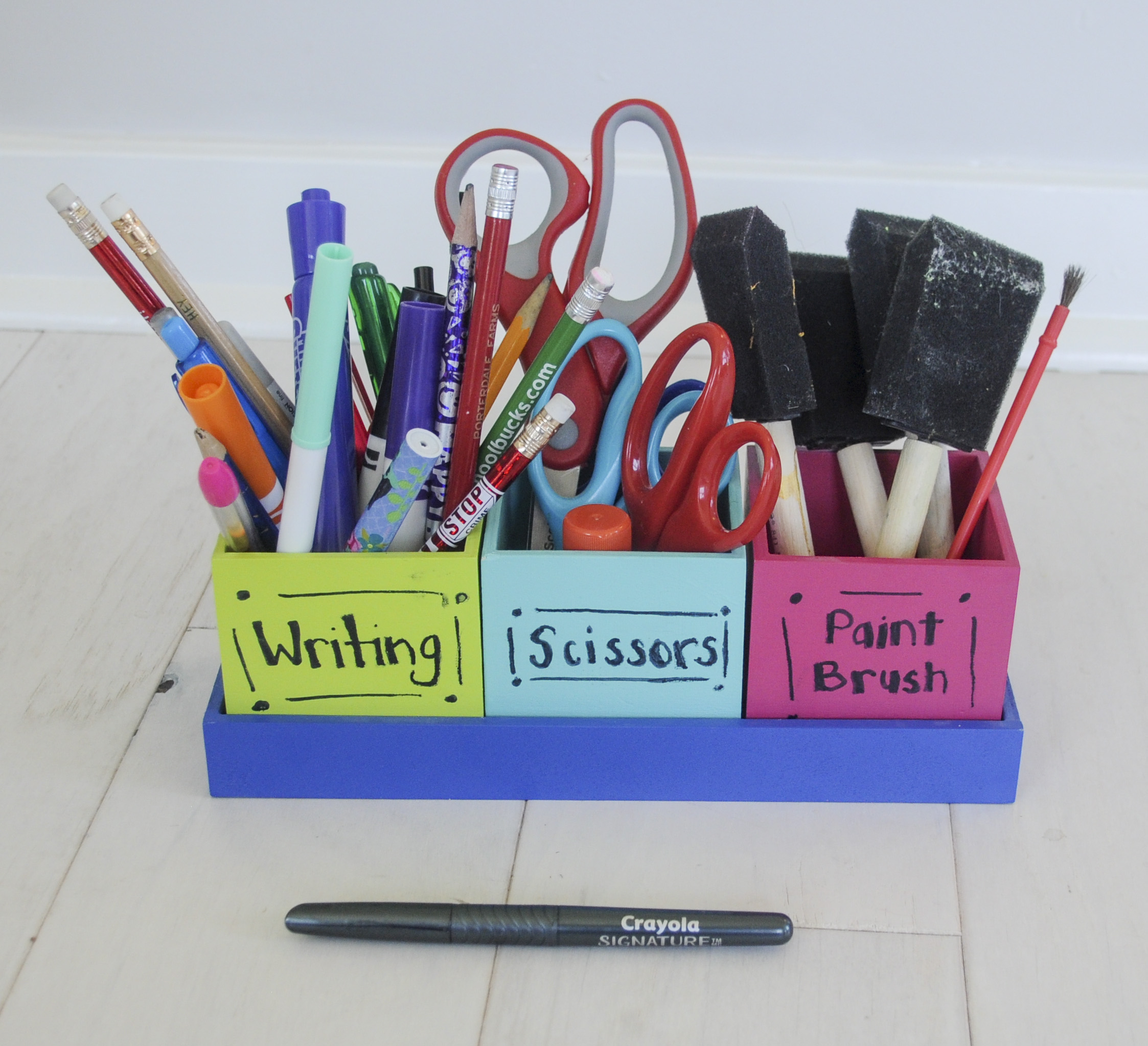Notes to a Montessori Parent - Reasons to Provide Crayons (& Pencils)  Before Markers - how we montessori