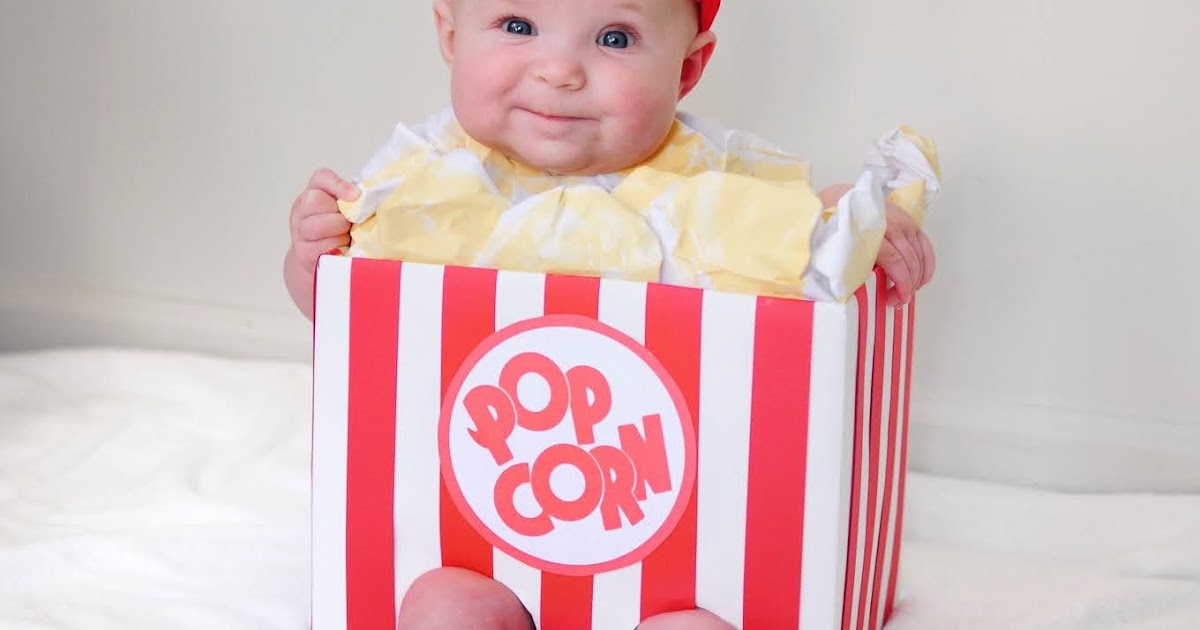 infant popcorn costume