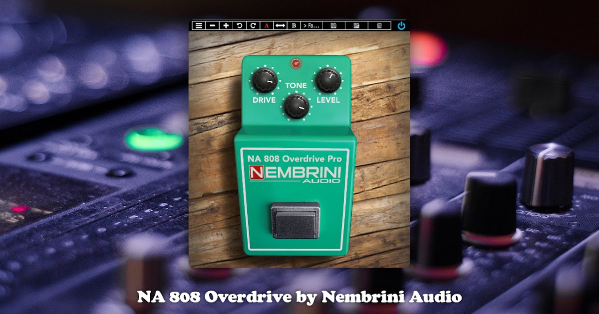 GVPAudio Homerecording, Music, Midi, VST 808 Overdrive by Nembrini Audio