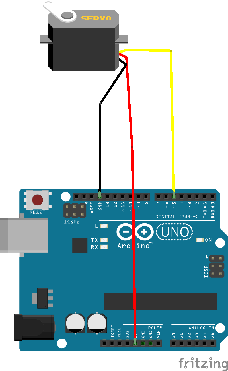 Controlar un servo con arduino