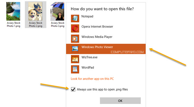 استعادة برنامج Windows Photo Viewer في ويندوز 10 لعرض الصور
