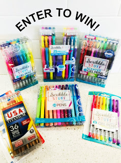 Back To School (or Home) USA Gold and USA Titanium and Scribble Stuff Felt  Tip Pens and Gel Pens - Amy & Aron's