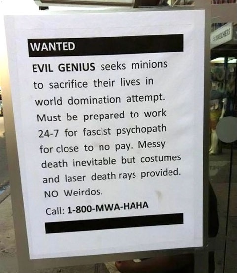 Evil genius gambling pay off