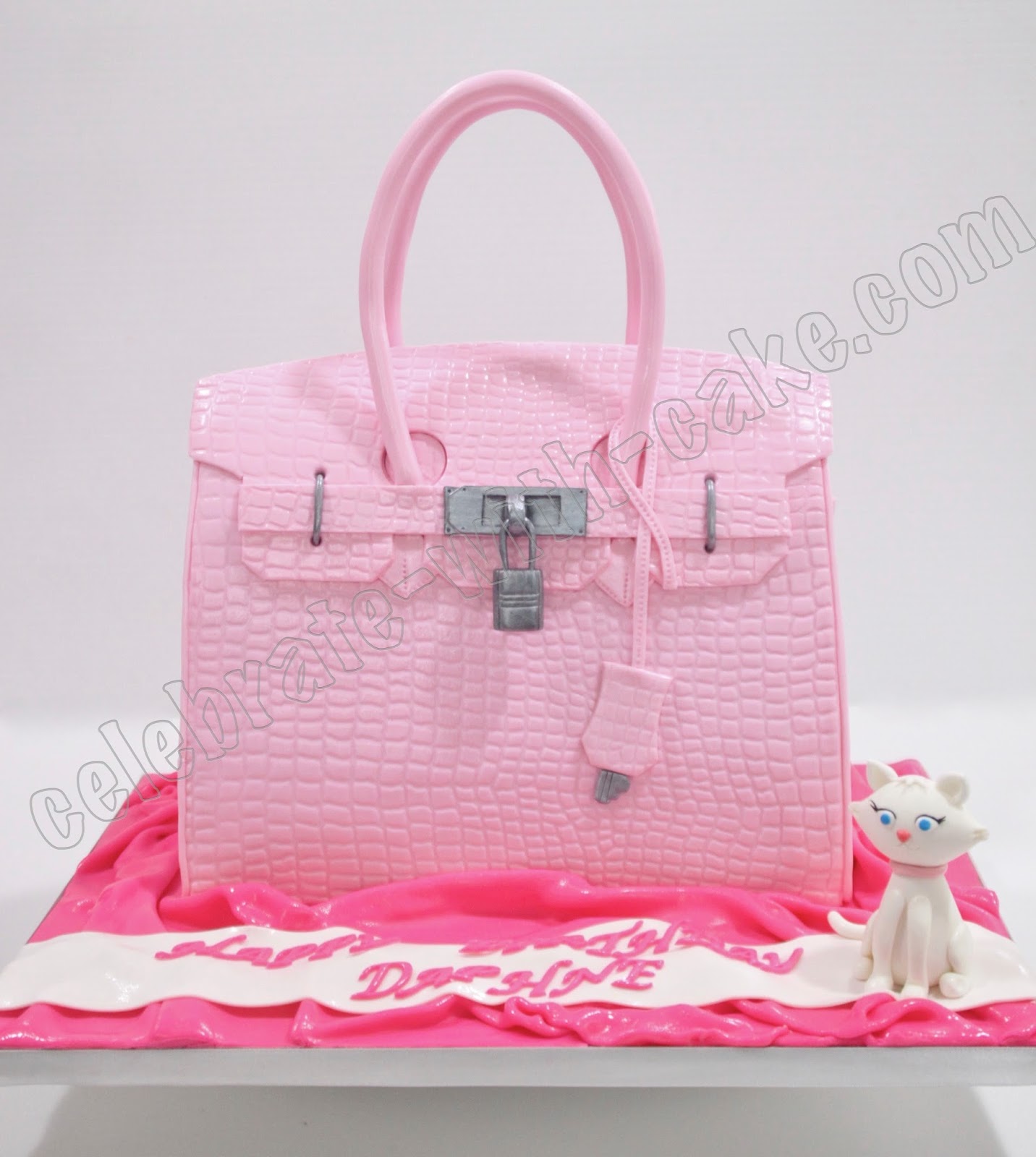 Celebrate With Cake Pink Hermes Birkin Bag Cake - roblox baby birkin