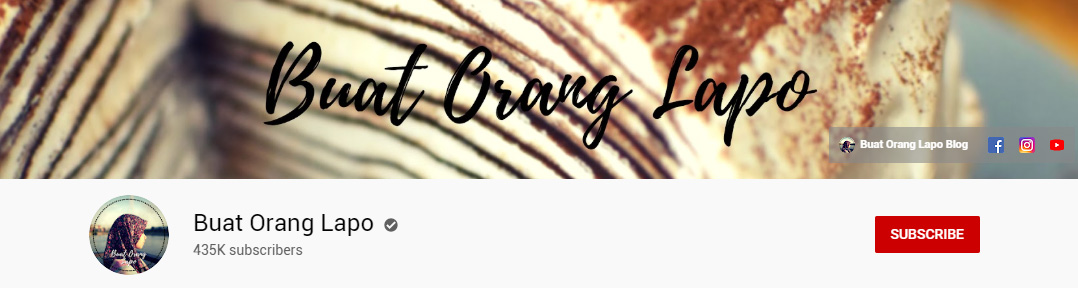 10 Channel Youtube Masakan Paling Popular Di Malaysia