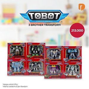Tobot 3 Brother Transform (Set of 6)