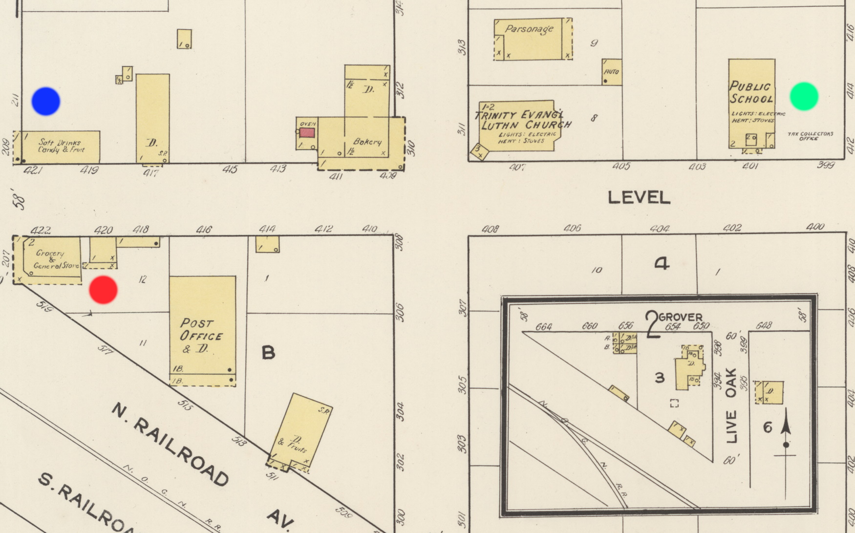 Tammany Family Abita Springs Sanborn Map 1922