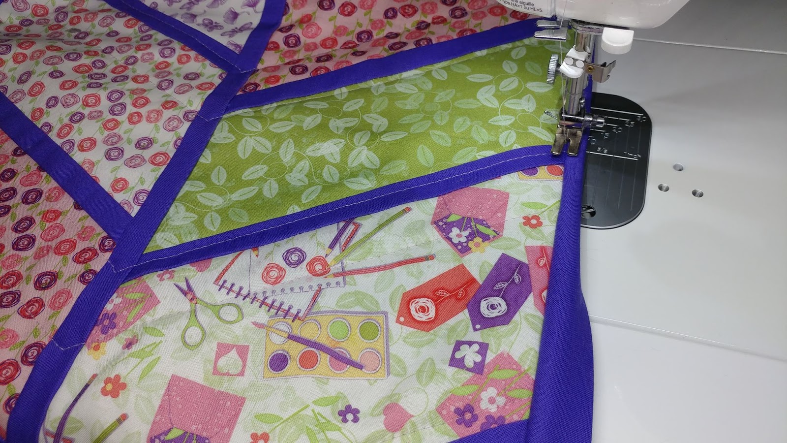 Slice of Pi Quilts A Split Arrows Baby Quilt