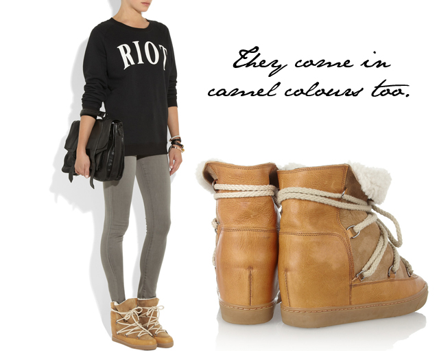 isabel marant nowles camel