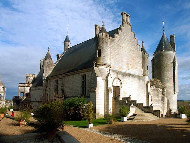 Logis Royal (Royal Apartments), Loches, Indre et Loire, France. Photo by Loire Valley Time Travel.