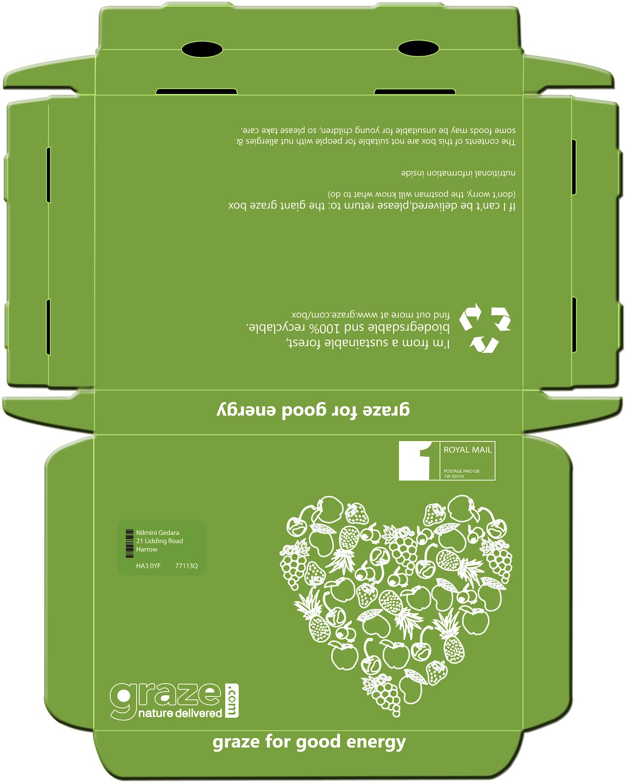 Creative Design Graze Packaging