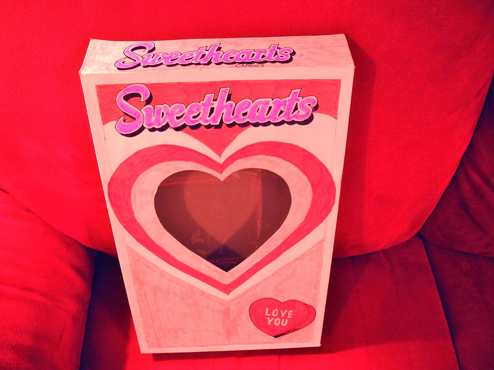 Sweetheart Candy Box Template