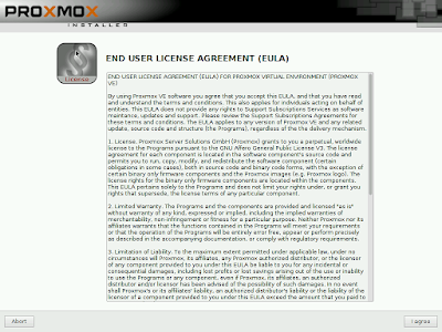 Proxmox License Agreement