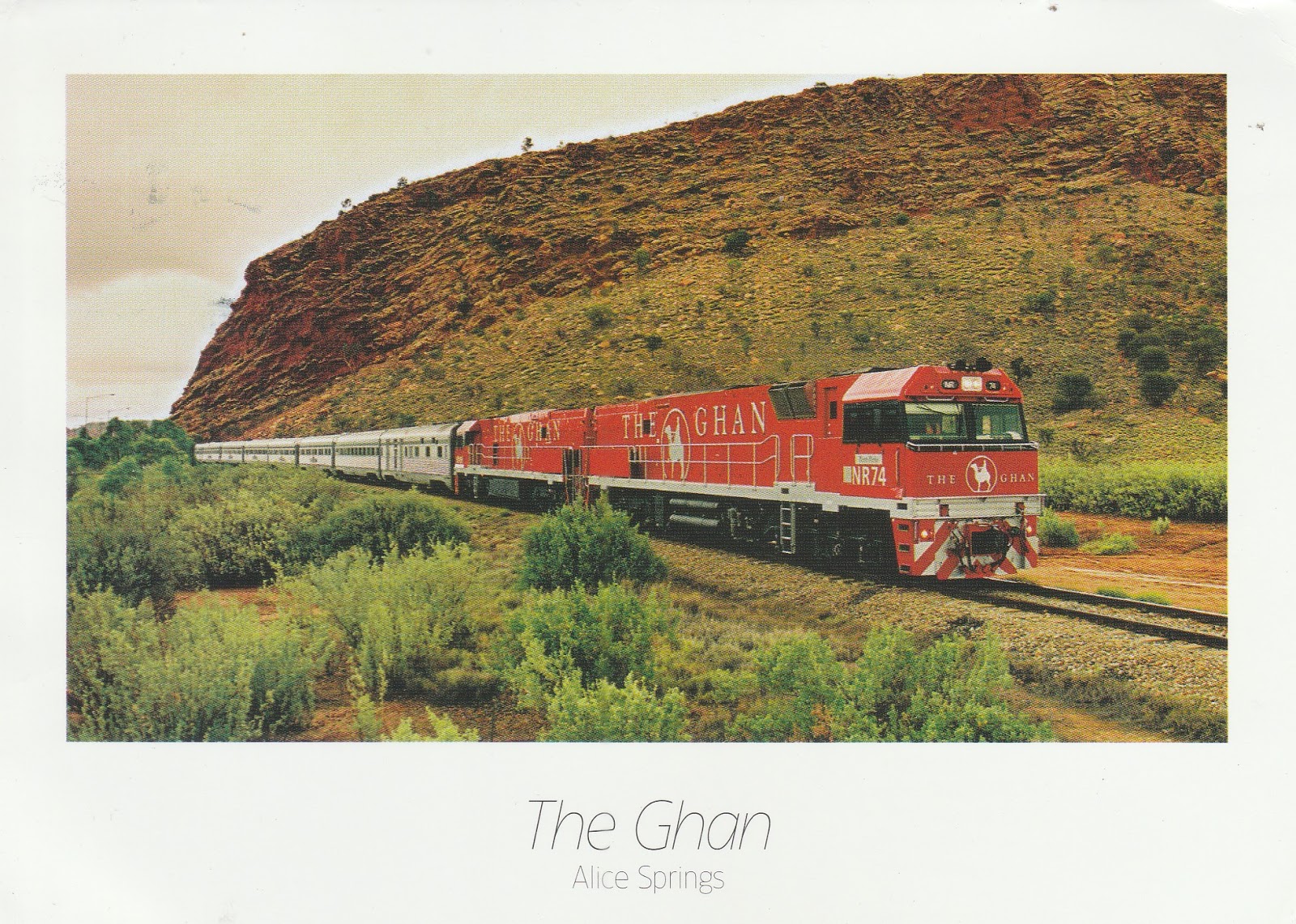 Discover the World on Trains The Ghan, Alice Springs, Australia