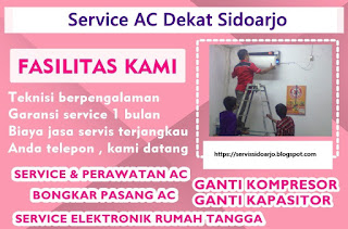 Service AC Dekat Sidoarjo