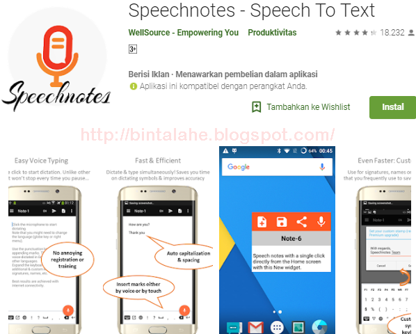 7 Aplikasi Android Terbaik Untuk Speech To Text Ninna Wiends