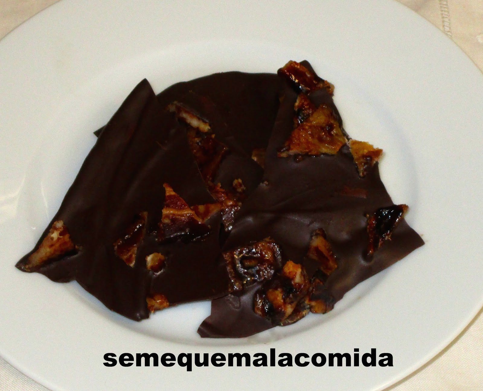 Se me quema la comida: BEICON CON CHOCOLATE