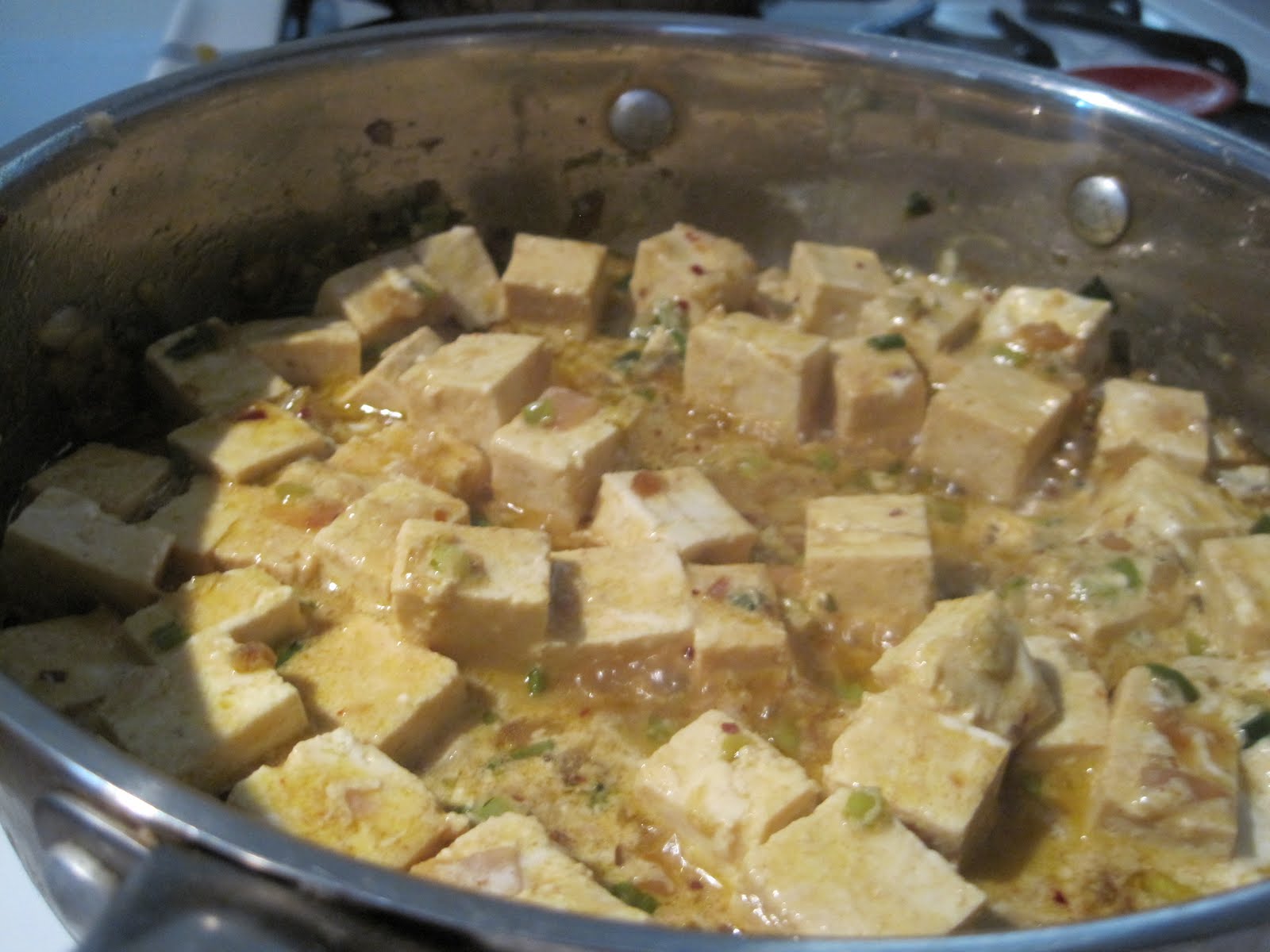 Making Michael Pollan Proud Indian Spiced Tofu