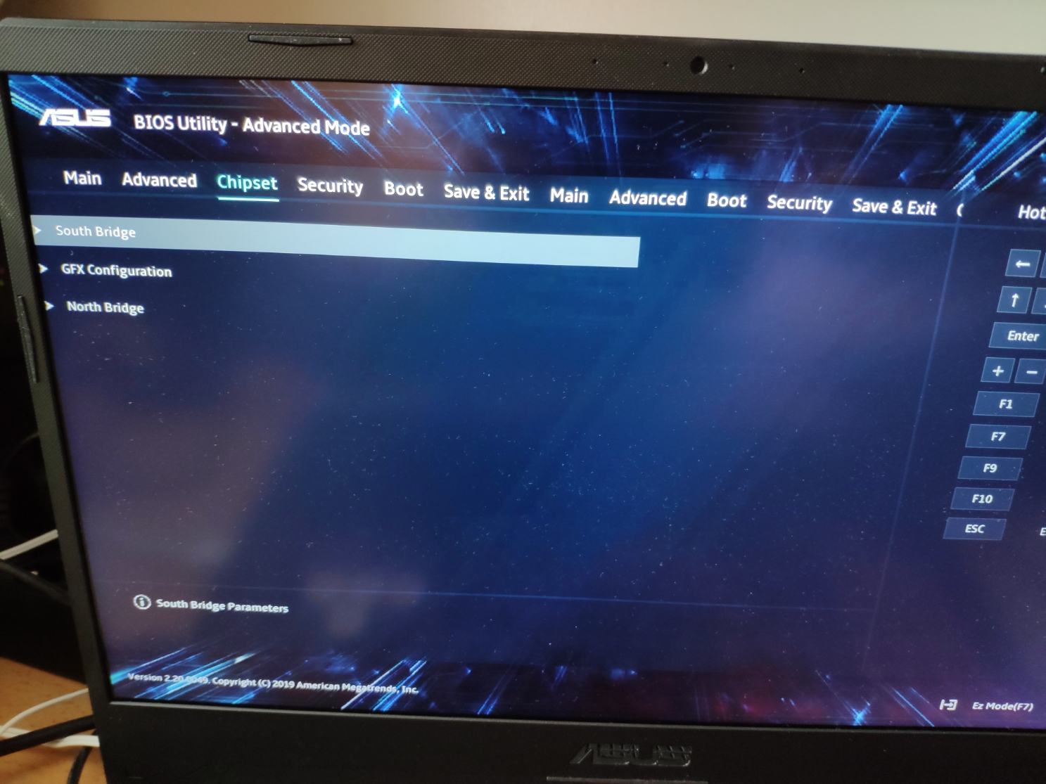 Bios menu unlocked for ASUS TUF Gaming FX505DU 239's blog