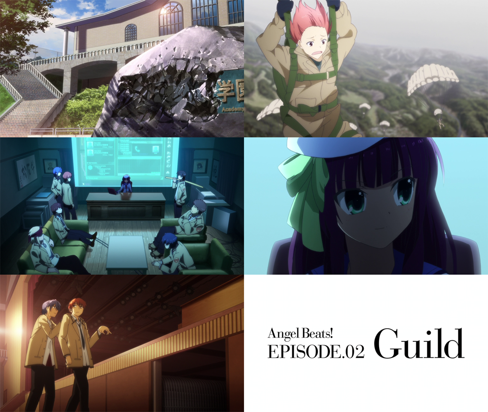 Anime/Manga Addict The Anime Blog: Angel Beats! Episode 2 
