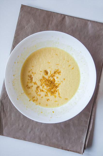 Plumcake ai mandarini step 2