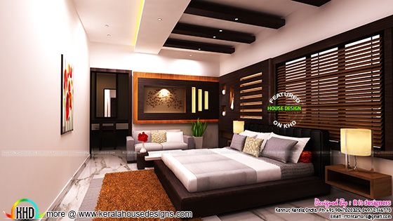 Master bedroom interior