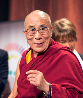 DALAI LAMA XIV (1935-PRESENT)  POLITICAL AND SPIRITUAL LEADER OF TIBET