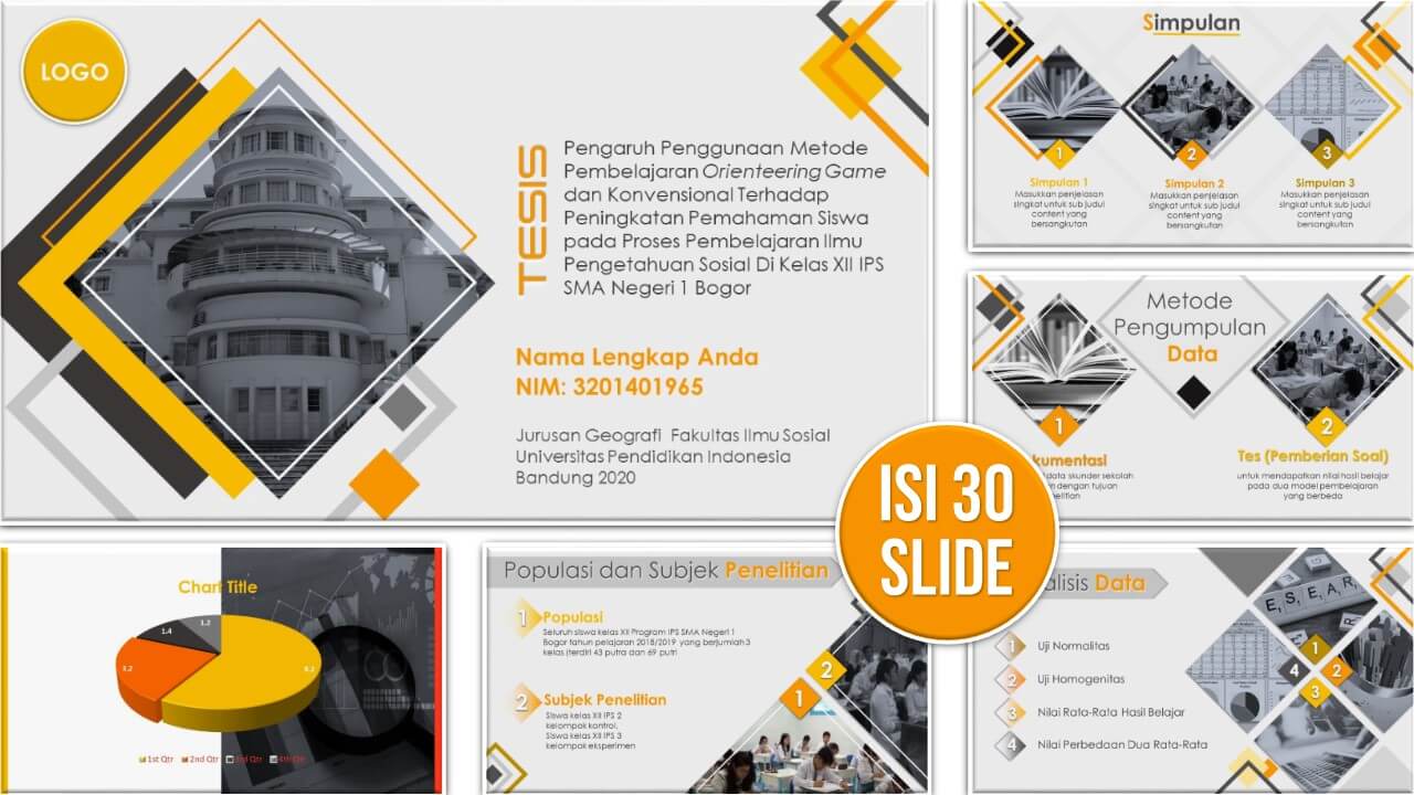 template ppt sidang thesis