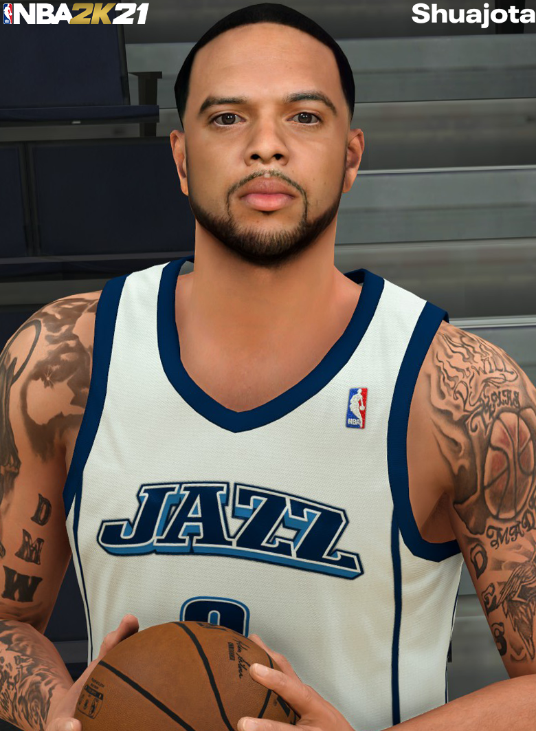 NBA 2K21 Deron Williams Cyberface by Shuajota Shuajota