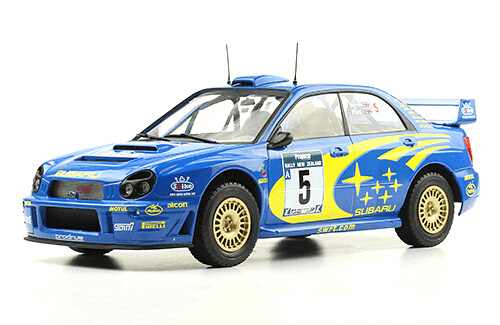 les plus grandes voitures de rallye 1:18 Subaru Impreza WRC 2001 R. Burns