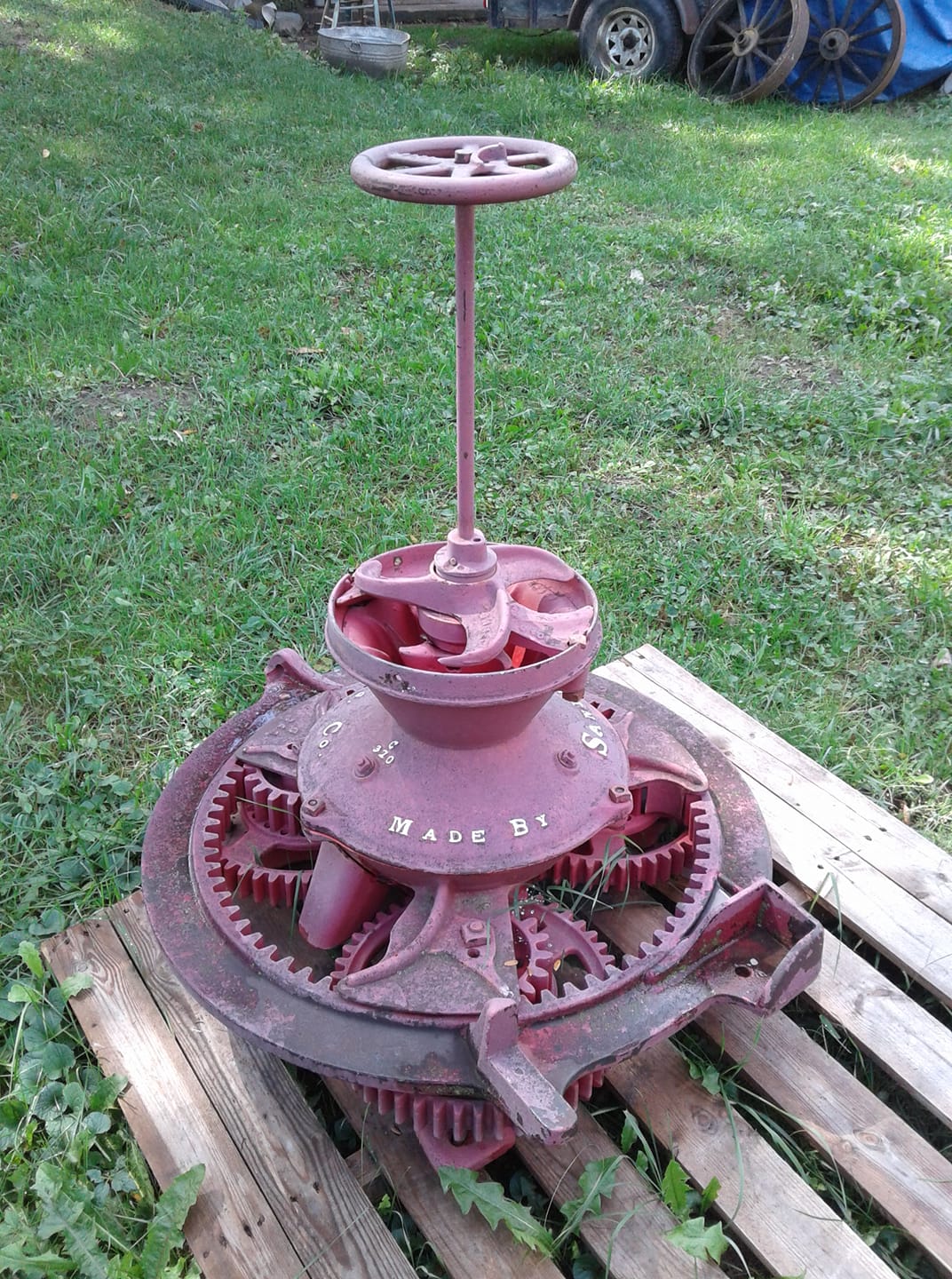 Industrial History A HorsePowered Ear Corn Grinder