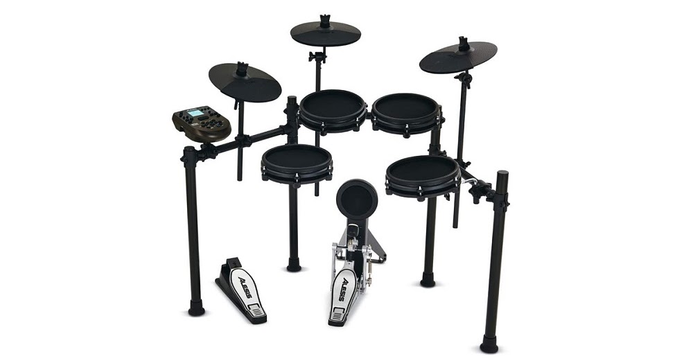 Alesis Drums Nitro Mesh Kit Review Eight Piece All Mesh Electronic Drum Kit MigrateMusicNews