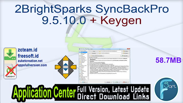 2BrightSparks SyncBackPro 9.5.10.0 + Keygen_ ZcTeam.id