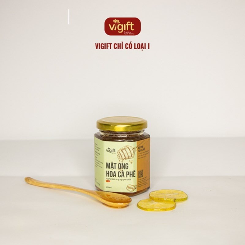 ViGift Mật ong hoa cà phê 200ml/500ml/1 lít