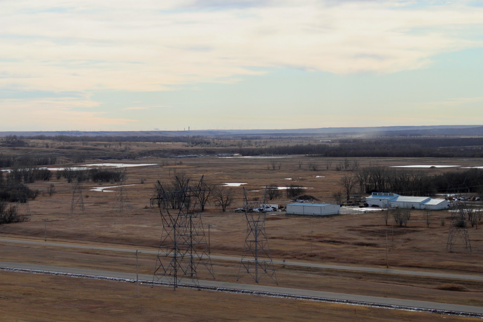 Still Life With Birder Garrison Dam, North Dakota