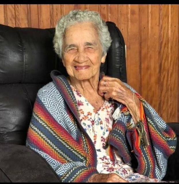 Ana Victor de Almeida, 96 anos [Foto - reprodução: http://acciolytk.blogspot.com/2020/05/tarauaca-morre-dona-nana-no-hospitqal.html]