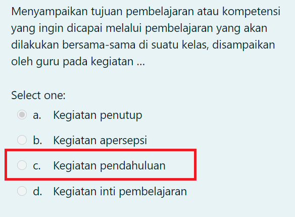 Kunci Jawaban Reviu Pembelajaran 5 Materi Pedagogik Seri Pppk Sd Info Pendidikan Terbaru