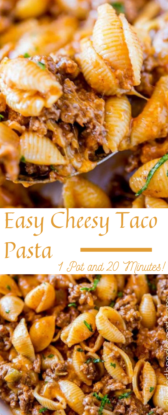 CHEESY TACO PASTA #pasta #healthyrecipe