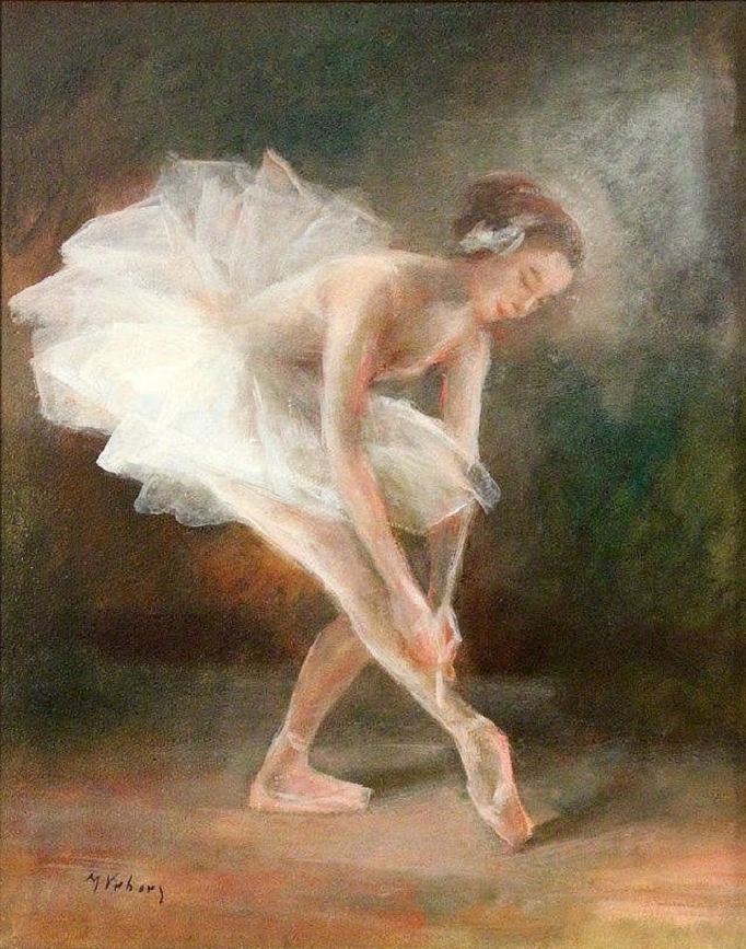 "Ballet Dancers" by Miloslava Vrbova-Stefkova  