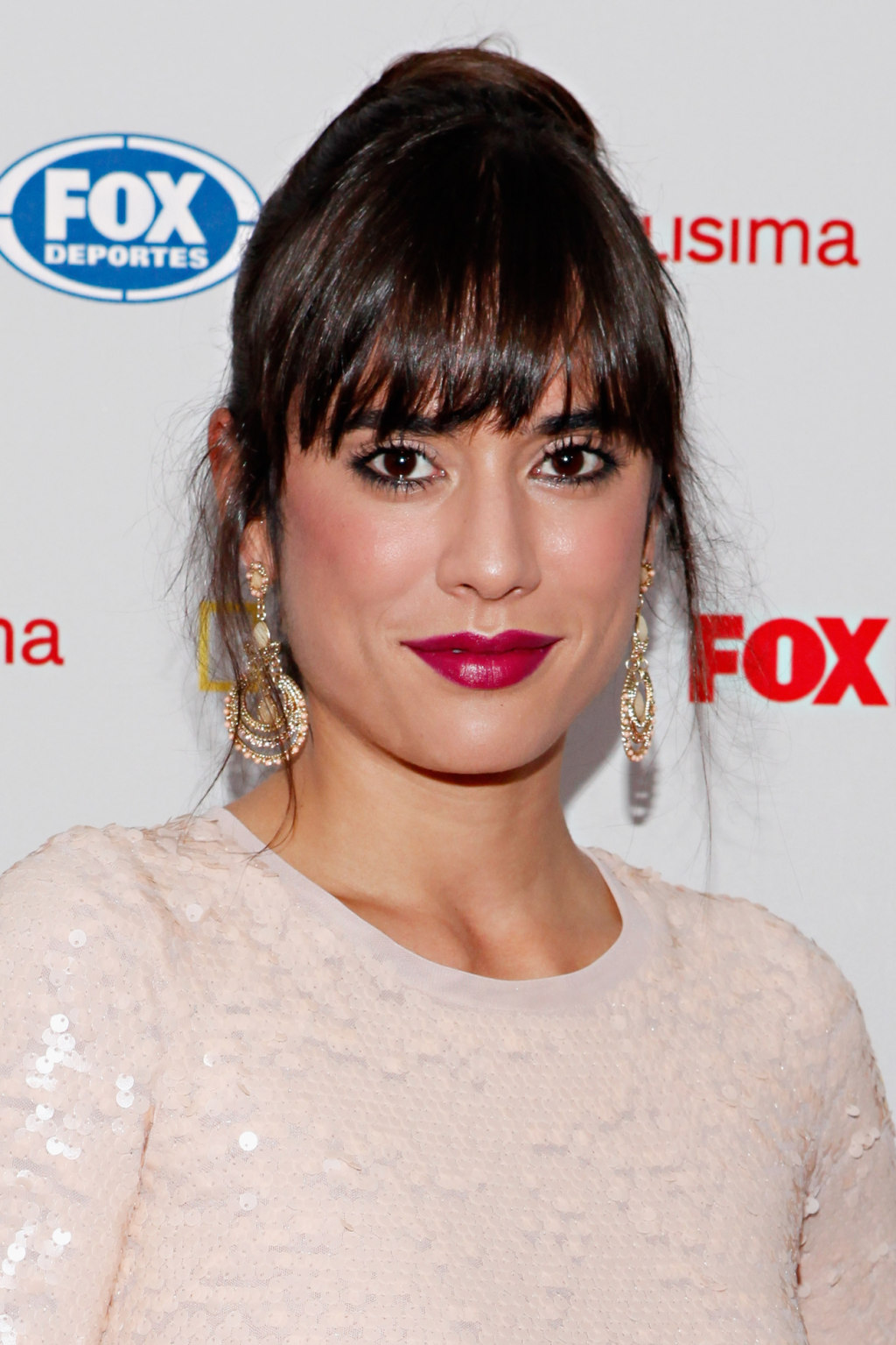 Carolina Ramírez en el upfront de TV MundoFox y RCN