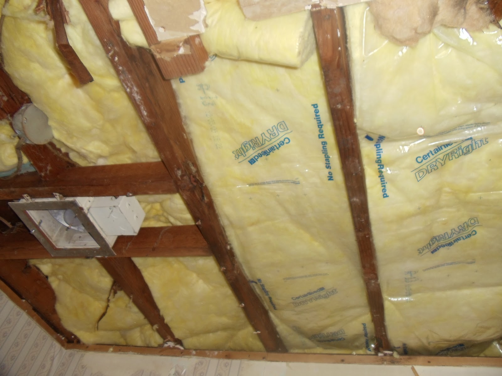 Our First Home Master Bedroom Insulation