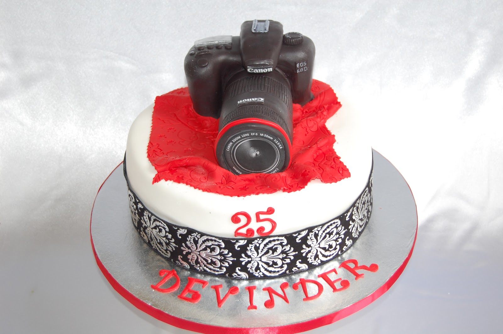 CUSTOMISED CAKES BY JEN 3D Canon Camera Cake