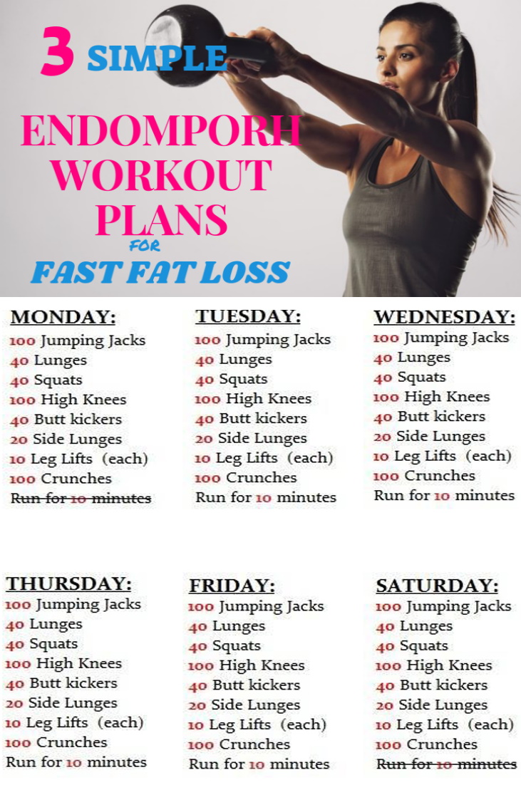 3 Simple Female Endomorph Workout Plans for Fat Loss Healthy Lifestyle