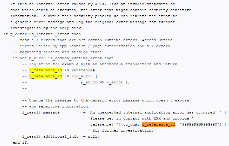 10 Handling PL/SQL Errors