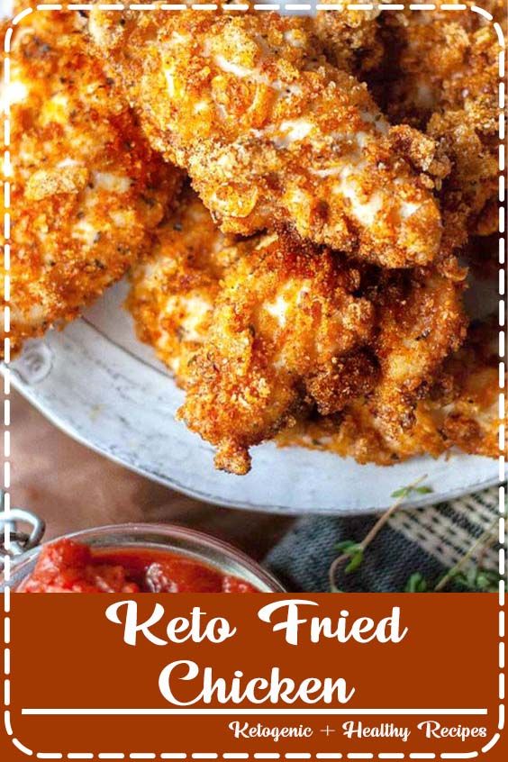 Keto Fried Chicken Leah Hayes Foods